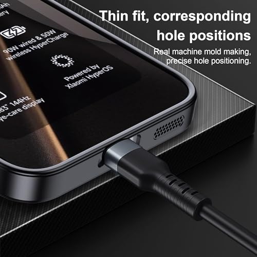 FDHYFGDY Hülle für Xiaomi 15T Pro Schutzhülle Case – Wasserdicht und Stoßfest – Handyhülle aus Carbonfaser Kompatible Xiaomi 15T Pro Case-Rot und Schwarz