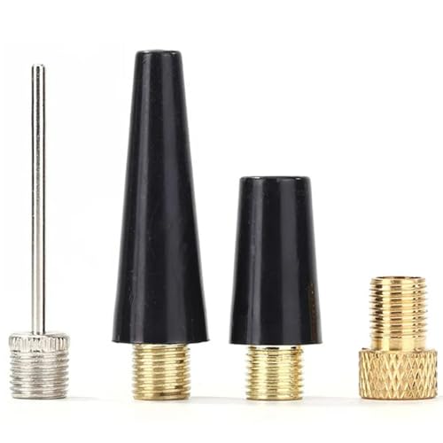 Image of 4 Pieces Ball Pump Needle Set, Inflation Needle Adapter Kit for Sports Balls, Bike Tires, Air Mattress, Inflatable Toys - Compatible with Standard Air Pumps