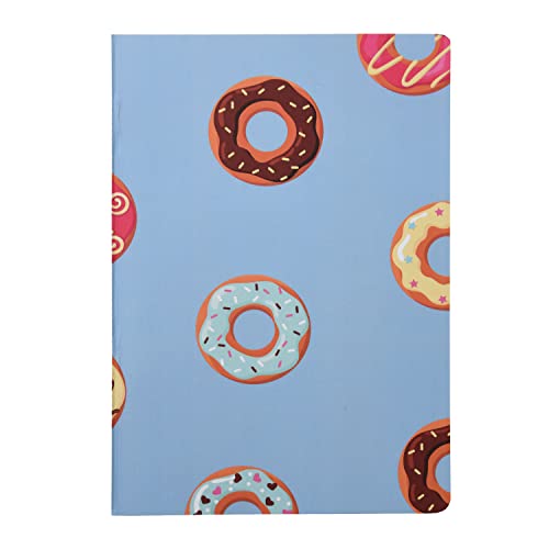 Image of Papboo A5 Handy, Easy to Carry Unruled, Plain Cute Snacks & Desseart 2 Sets of 4 for doodling, Writing, Notes, Notebooks -Matte Finished - Journal Diary, Gift.(60 * 8= 480 80 GSM Pages)