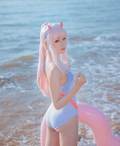 Amazon.co.jp: ゼロツー Code：002 水着 スク水 コスプレ 衣装 仮装