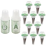 Kit de système de culture hydroponique d'intérieur : ces dômes de culture fonctionnent directement avec le panier de culture pour faciliter la germination et la culture hydroponique