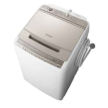 日立 HITACHI 全自動電気洗濯機【2021年製】BW-V80F 8kg Amazon | 日立 洗濯機 全自動洗濯機 8kg シャンパン ビート