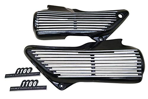 ゼファー1100 サイドカバー Z2横長タイプ エンブレム付 アルミ / ZR1100 全年式対応 外装 アルフィン カバー RS ZRT10A アルミ 製 外装 交換 車検 対応 レストア カスタム