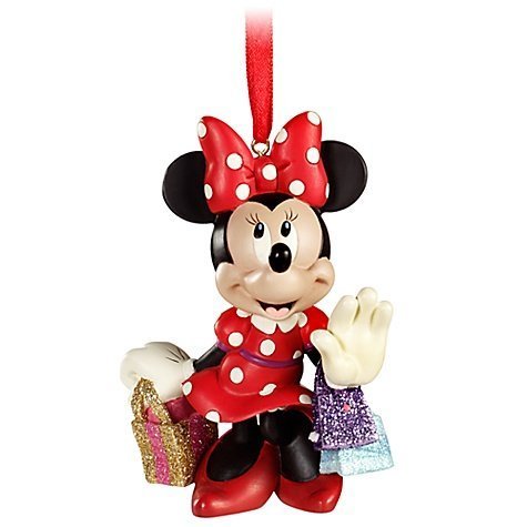 Disney Minnie Mouse Ornamento - Minnie Goes Shopping
