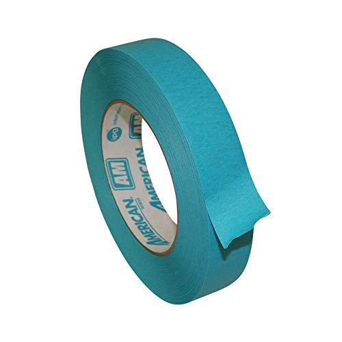 Intertape Aquamask Medium Temperature Masking Tape (Am): 1 In. X 60 Yds. (Aqua) #TOP4