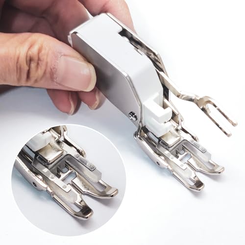 FQTANJU Pie prensatelas para máquina de coser con guía miniatura 5