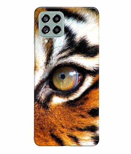 Image of Printed Hard Back Case Cover & Compatible for Samsung Galaxy M53 5G / M536Bzneinu, Samsung M53 5G | Tiger Eyes (Multicolor) - D1185