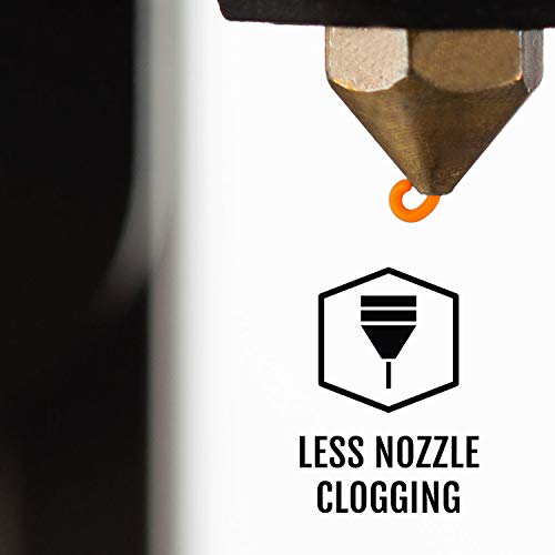 Image of HATCHBOX 3D PLA-1KG1.75-ORN PLA 3D Printer Filament, Dimensional Accuracy + /- 0.05 mm, 1 kg Spool, 1.75 mm, Orange