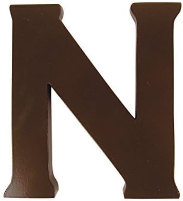 Trend Lab Brown 6" Tall Letter, Letter N by Trend Lab