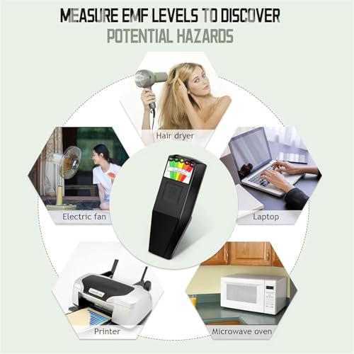 Medidor Gauss portátil con pantalla LED EMF miniatura 4