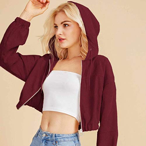 Veste courte zippée velours pour vos sorties décontractées - 5