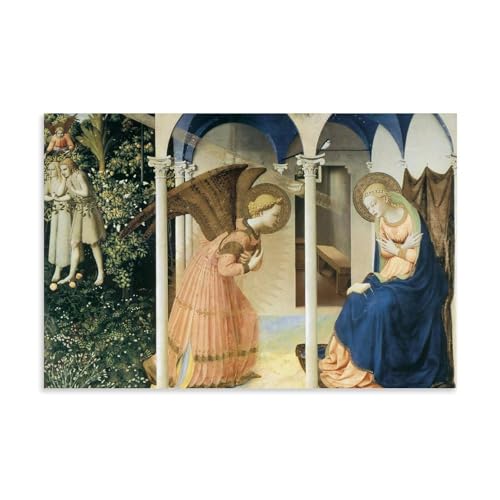 Poster L'Annonciation Fra Angelico pour habiller un mur vide d'appartement