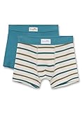 GOTS-zertifiziert Sanetta Jungen 13329 Unterwäsche, sea Breeze, 92 (2er Pack)
