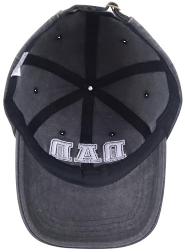 Funny Dad Est 2024 Hat for Men, Adjustable Cotton 3D Embroidered Daddy Baseball Cap - Image 5