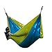 SUHANG Hamaca Hamacas Outdoor Sola El Columpio Doble Inicio Adultos Dormir De Camping, Amarillo + Azul