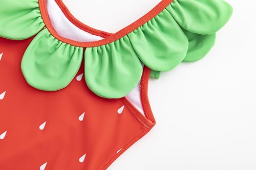 LIZENS Girls One Piece Swimwear Cute Girls Swimsuit 2-12 Bathing Suit for Kids4