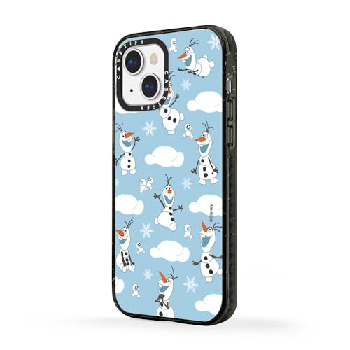 Coque iPhone 13 CASETiFY Impact Olaf Medley noir transparent housse de protection téléphone - 7