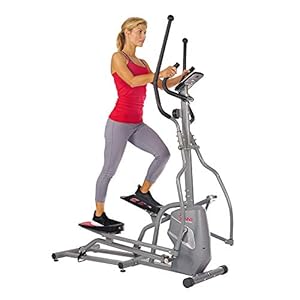 Sunny Health & Fitness Magnetic Elliptical Trainer Elliptical Machine w/Tablet Holder