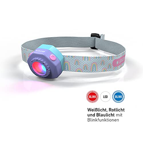 Ledlenser KIDLED2 Kinder-Stirnlampe, mit AAA-Batterien betrieben, 35g, IP44 – Ansicht 7