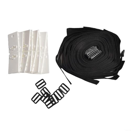 Para accesorios de piscina enterrada, sistema de clip fiable para asegurar tu cubierta solar