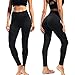 High Waisted Leggings for Women - Soft Athletic Tummy Control Pants for Running Cycling Yoga Workout - Reg & Plus Size (Black02, Plus Size (US 12-24))