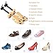 West Light 2 Way Cedar Shoe Trees Wooden Shoe Stretcher,Adjustable Large Size for Men and Women, Wood Shaper Set of 2 Stretches Length & Width,Woman's Size 10 to 13.5 Man's Size 9 to 13.