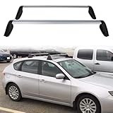 HYPER GLORY Roof Rack Cross Bars, Compatible with 2008-2011 Subaru Impreza 2008-2014 WRX & STi, Silver OE Style Crossbars Luggage Cargo Carrier
