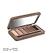 BYS On-The-Go Eyeshadow Palette,Six Shades with Mirror and Applicator, Matte