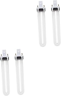 FOMIYES 4 Pçs Gel De Construção De Unhas Gel De Unhas Gel De Arte De Unhas 9W Secador De Unhas Lâmpada De Substituição De Tubo De Lâmpada UV Tubo De Manicure Tubo De Lâmpada Tubos De