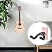 YUYTE Guitar Wall Mount, Guitar Hanger, Guitar Wall Hanger Mount, Guitar Holder Hook Stand Wall with Soft Silicone Padding, for All Size Guitar, Ukulele, Mandolin (Pink)