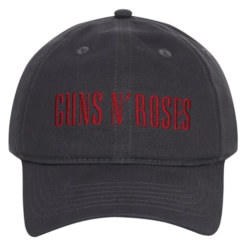 Casquette Guns N' Roses Amplified anthracite idéale pour vos festivals rock