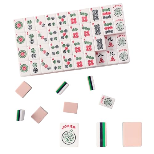 4 layer american mahjong tiles set with 166 quality acrylic tiles 1234 tiles only mahjongg game set