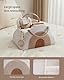 Baby Windel Caddy Veranstalter, Baumwollseil große Dusche Caddy für neugeborene Jungen und Mädchen, Geschenk für Baby-Dusche-Liste, neugeborenen Essentials Korb (Beige)