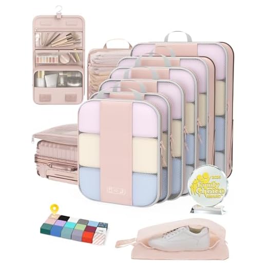 10-Piece Compression Packing Cubes Set