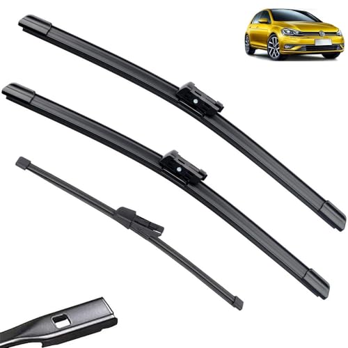 Balais d'essuie-glace avant arrière pour VW Golf 7 5G1 MK7 de 2012 à 2020 pare-brise LHD