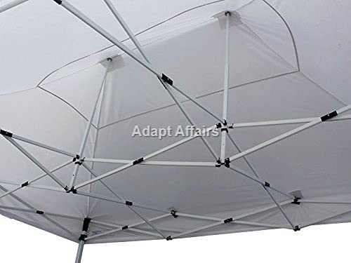 Image of Invezo Outdoor Gazebo Canopy Tent 10 x 20 feet (White, Premium (47 KGS))