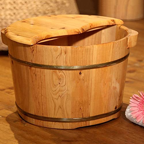 Cubeta de Masaje para Pies de Madera Hecha a Mano miniatura 4