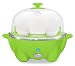 Elite Cuisine EGC-007G Egg Poacher & Egg Cooker, Medium, Green