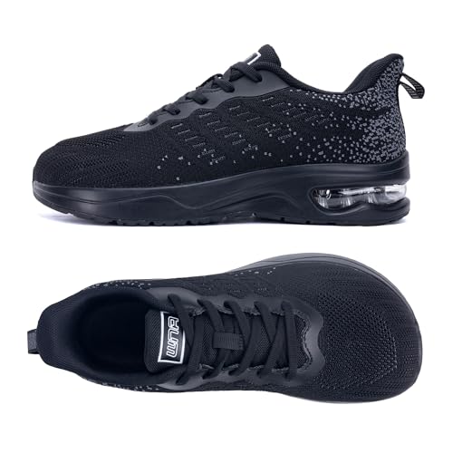 GANNOU Wide Toe Box Shoes Women Athletic Running Tennis Sneakers Wide Width Walking Shoes for Gym Fitness