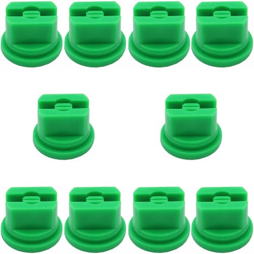 10pcs Plastic Nozzle 110 Degree Flat Fan Spray Tip,0.15mm Aperture,