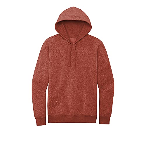 District V.I.T. Fleece Hoodie, Heathered Russet, XL