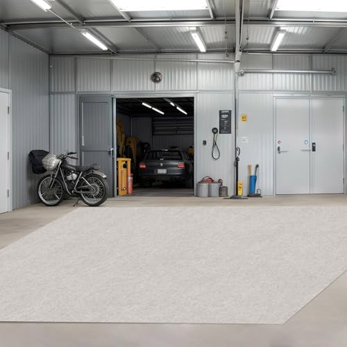 Protections de sol de garage feutre absorbant lavable anti-tache