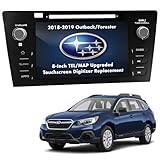CueScreens Touchscreen Digitizer Compatible with Subaru Outback & Legacy 8-Inch TEL/MAP for 2018-2019- Gel-Free, Ultra-Responsive Chip Upgrade – Fixes Ghost Touch, Bubbles, and Cracks