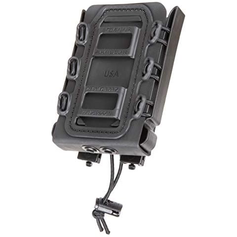 G-CODE Rifle Soft Shell Scorpion Mag Carrier (Black) with R2 Clips- 100% Made in USA Cover