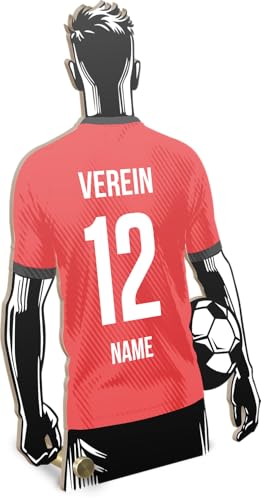 Hannover Geschenk personalisiert - Hannover Fanartikel: Holzbild - Hannover Geschenke, Hannover Geschenk für Männer, Frauen und Kinder, Hannover Geburtstagsgeschenk, Fussball Geschenke Jungen