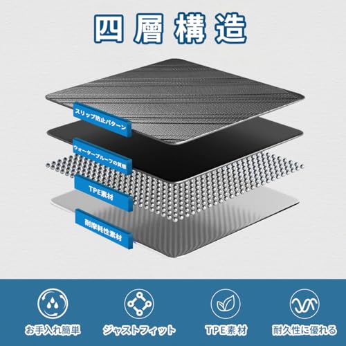 Antsvnn ジムニー フロアマット JB64W/JB74W用