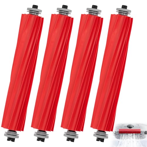 4 Stück Hauptbürste Zubehör für Roborock S7/S7 MaxV/S7 MaxV Ultra/S7 Max Ultra/S7 Plus/S7 MaxV Plus/S7 Pro Ultra/Q7/Q7 M...