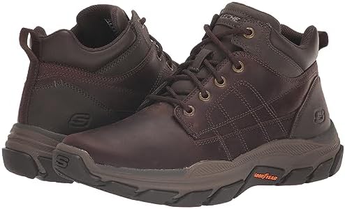 Skechers USA Men's Men's Respected-Kordell Hiking Boot, Choc, 9.5 | Image 6