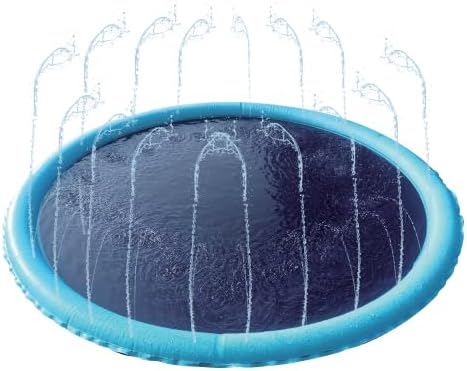 Non-Slip Splash pad for Children and Dogs, 87''