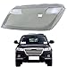 Compatible For Great Wall Haval H2 Red Label 2014 2015 2016 2017 2018 Headlamp Transparent Cover Lampshade Headlight Shell Lens Plexiglass(1PCS left side)